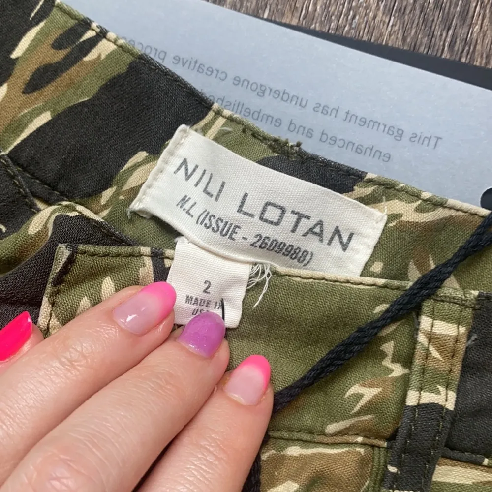 Tiger Print Camouflage Pant Size 2 - Image 4