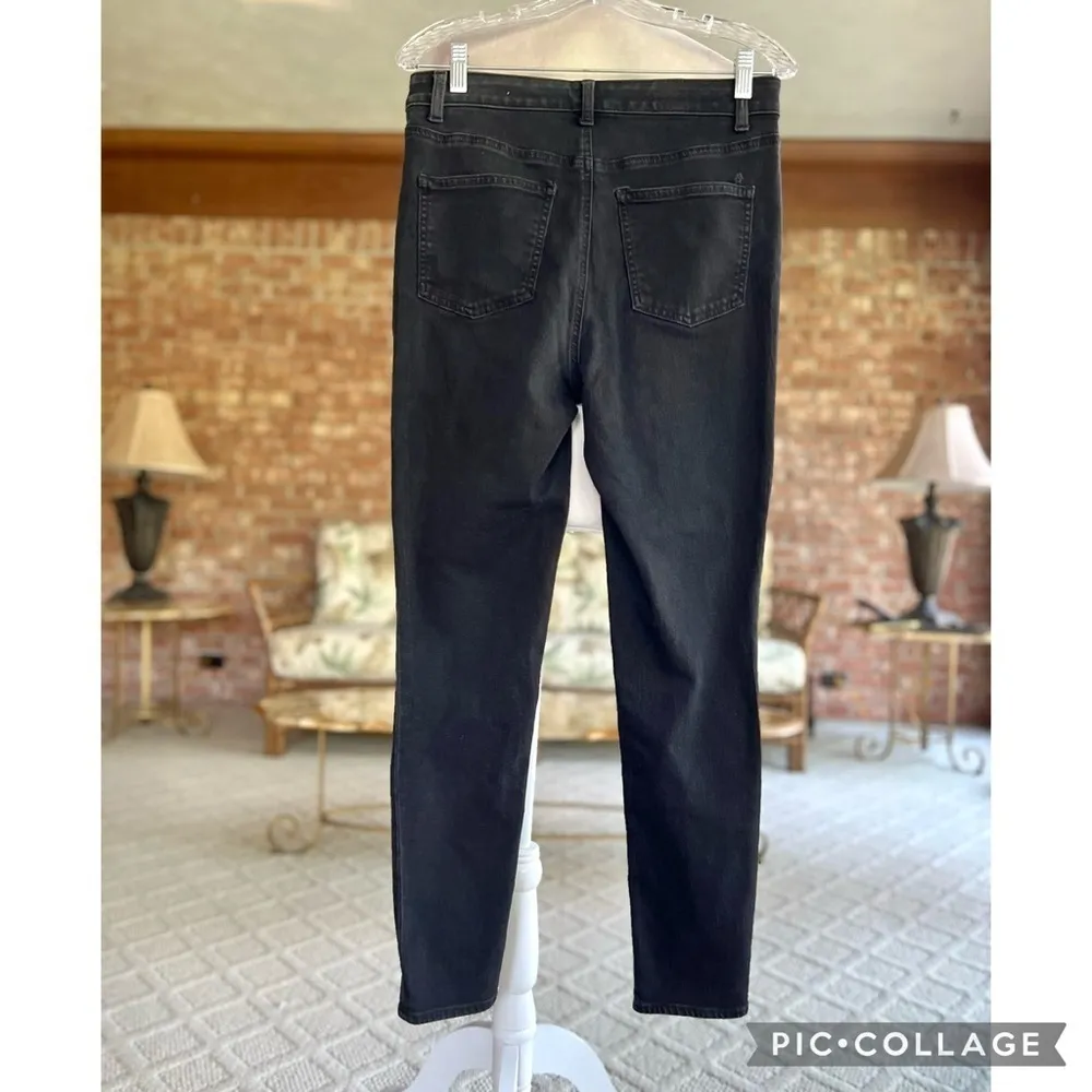 Talbots Flawless Jegging Jeans 8 Black High-Rise Ankle Casual Work Everday - Image 7