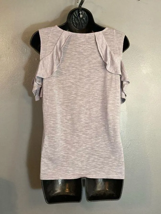 Juicy Couture gray cold shoulder blouse - Image 5