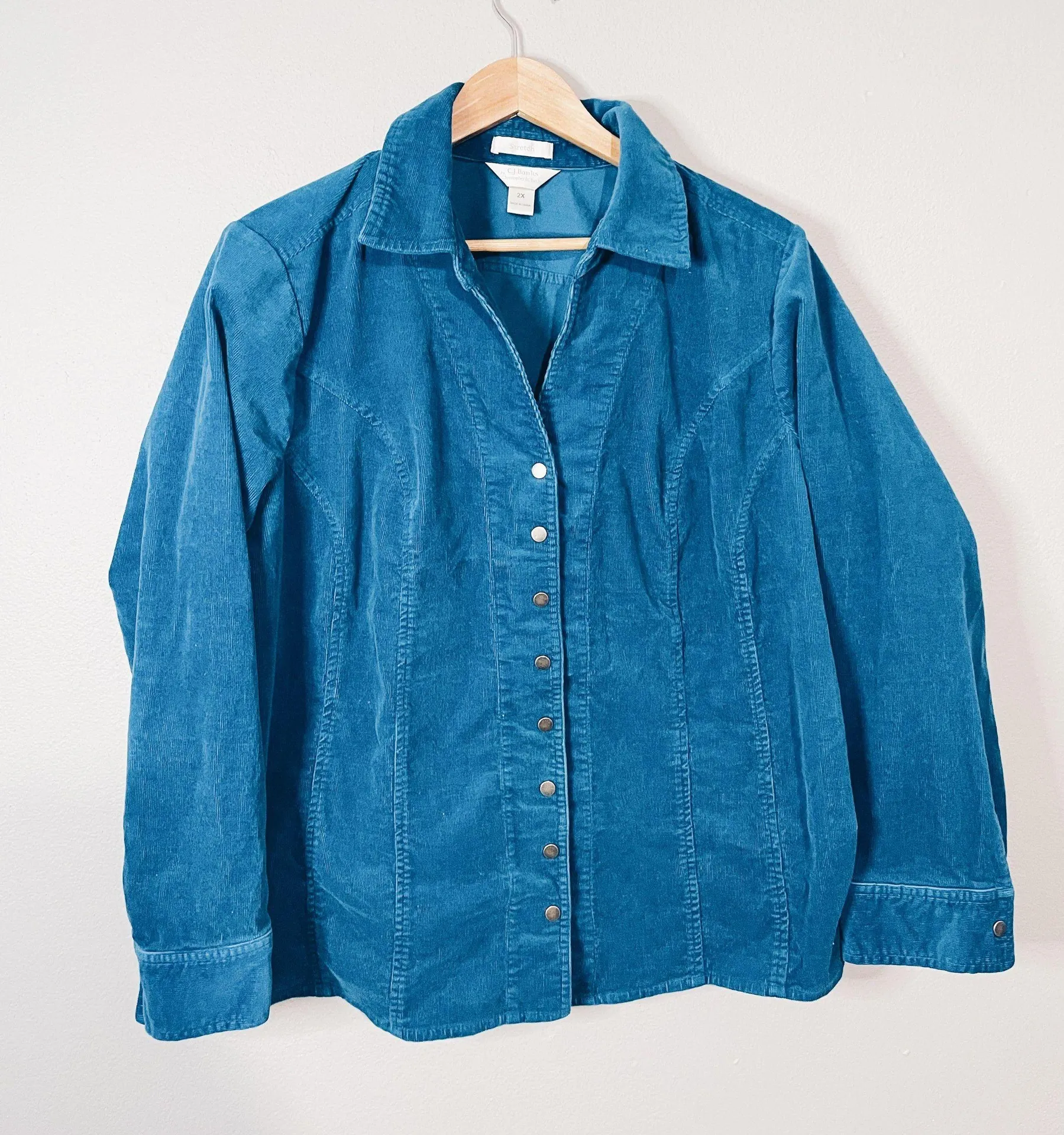 cj banks courduroy like jacket - Image 3