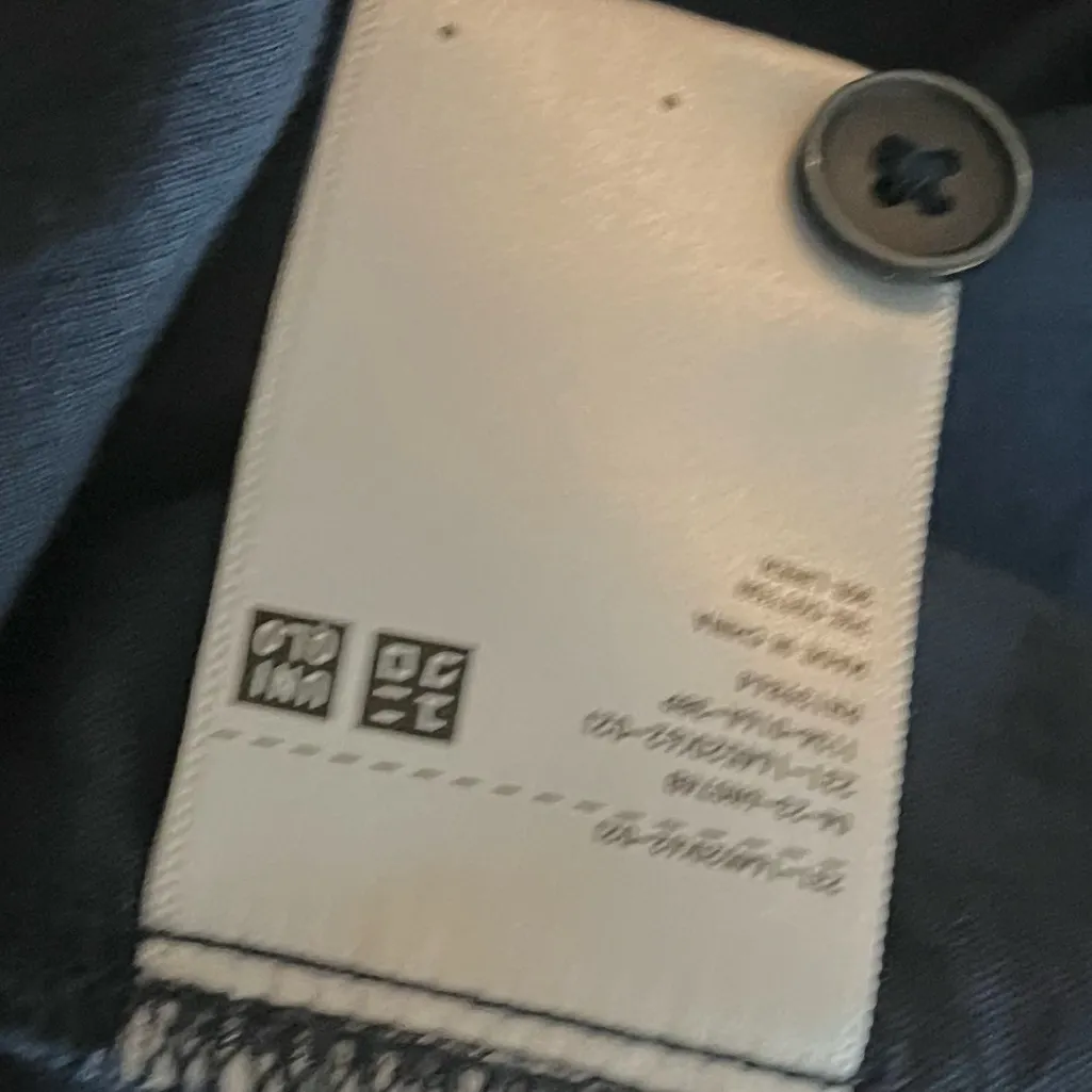 Uniqlo Dark Blue Women's oversized shirt dress with belt gently worn - Image 9