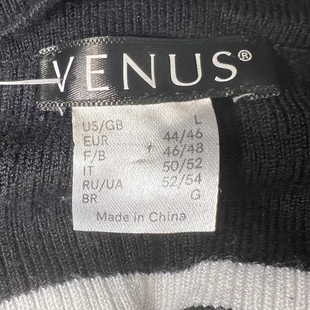 Venus Women's Cold Shoulder Sweater Dress Size L - Image 3