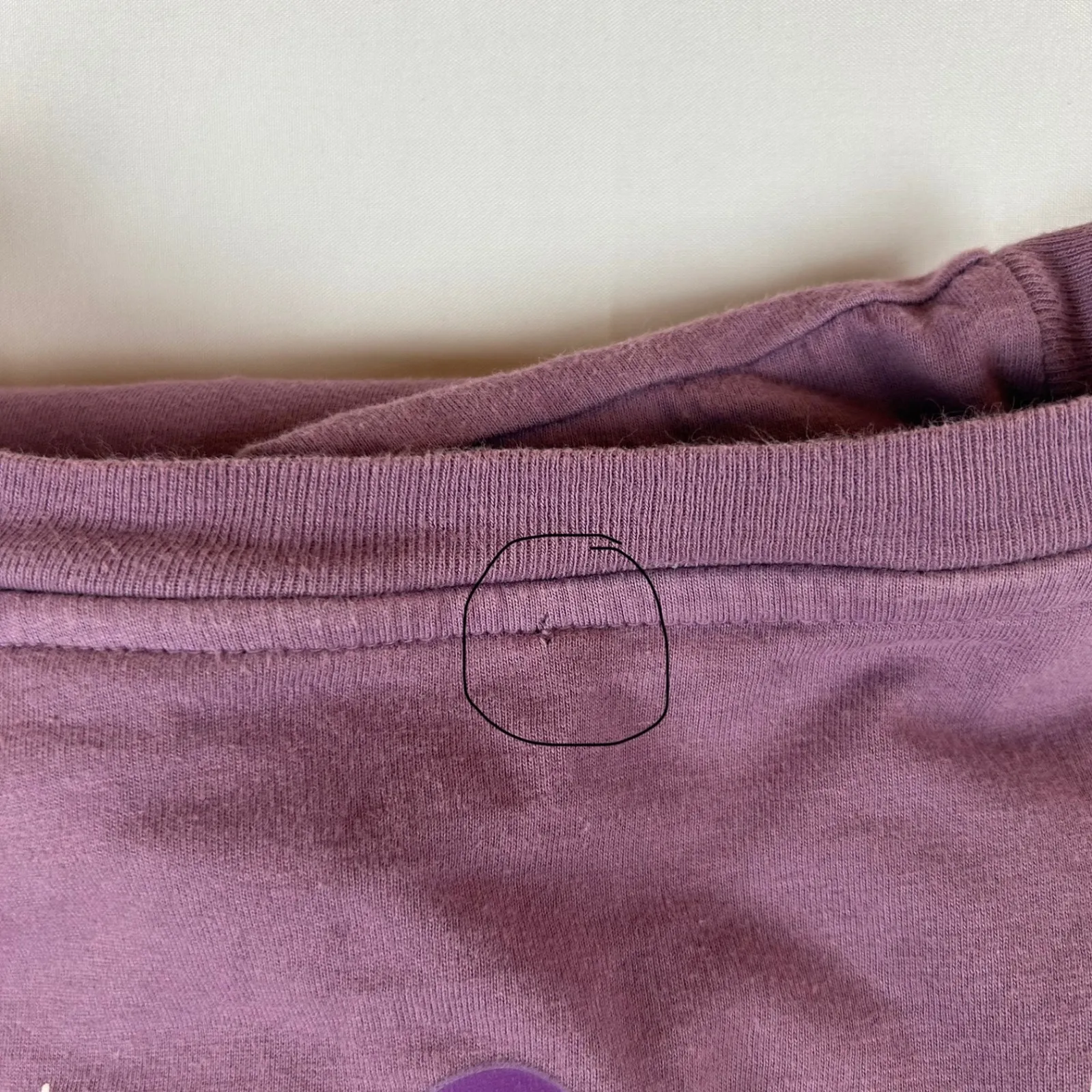 Disney Our Universe The Muses Long Sleeve Purple Graphic Tee Women's Size L - Image 10