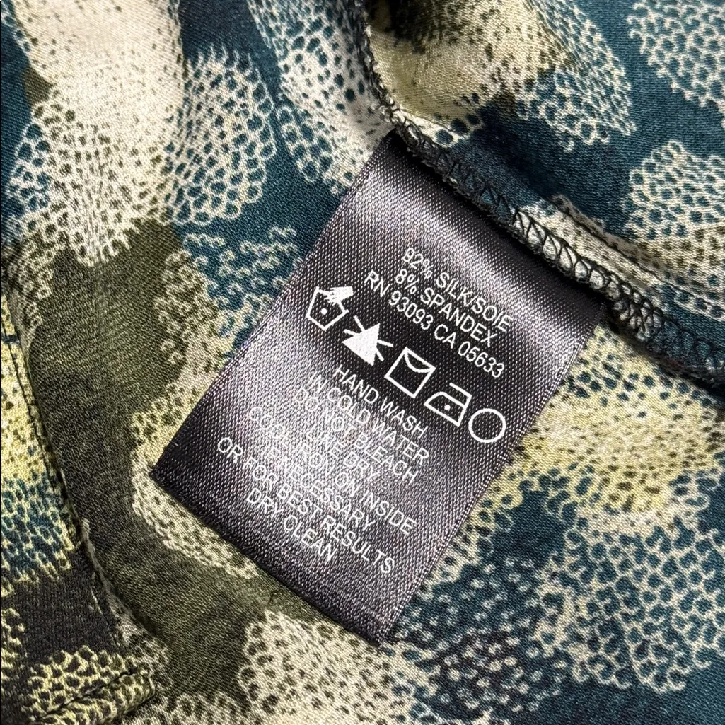 NIC+ZOE Multicolor Patterned Button Down Shirt - Image 7