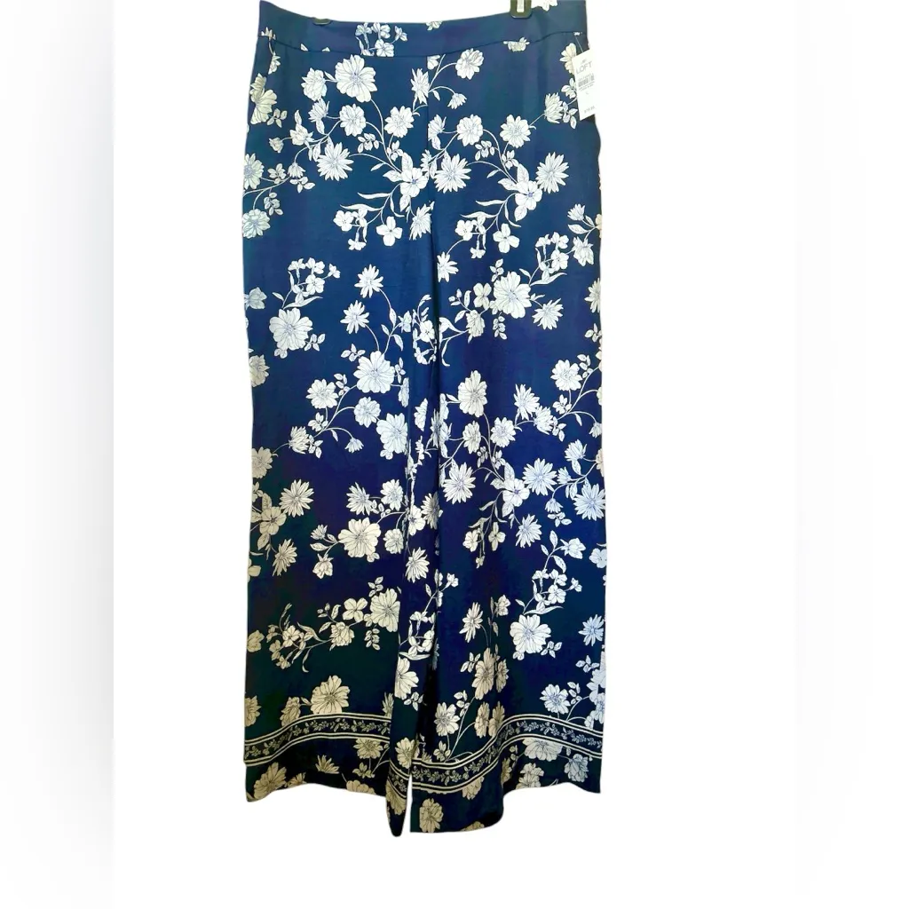 Loft Fluid wide leg pants Large NWT - Image 2