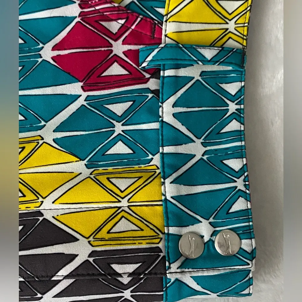 Slazenger Golf Tennis Skort Skirt Sz 8 Multi Color - Image 2