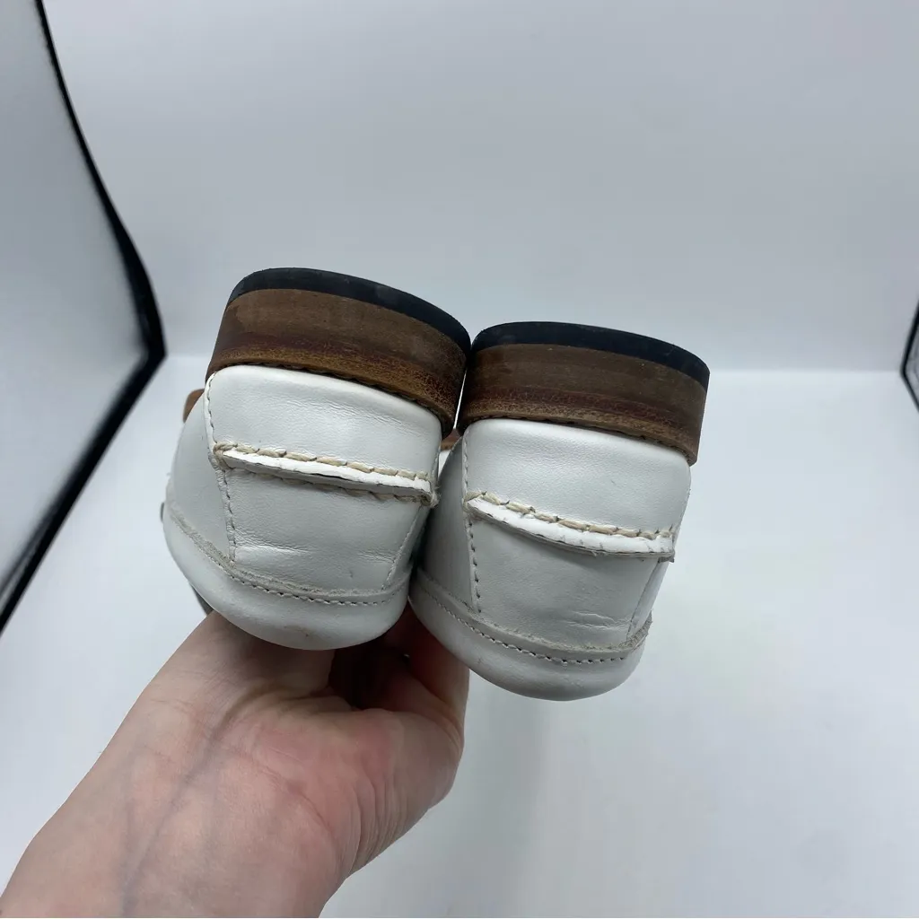 Sebago Classic Dan Pigment Loafer Woman’s‎ size 7 White quiet luxury preppy - Image 5