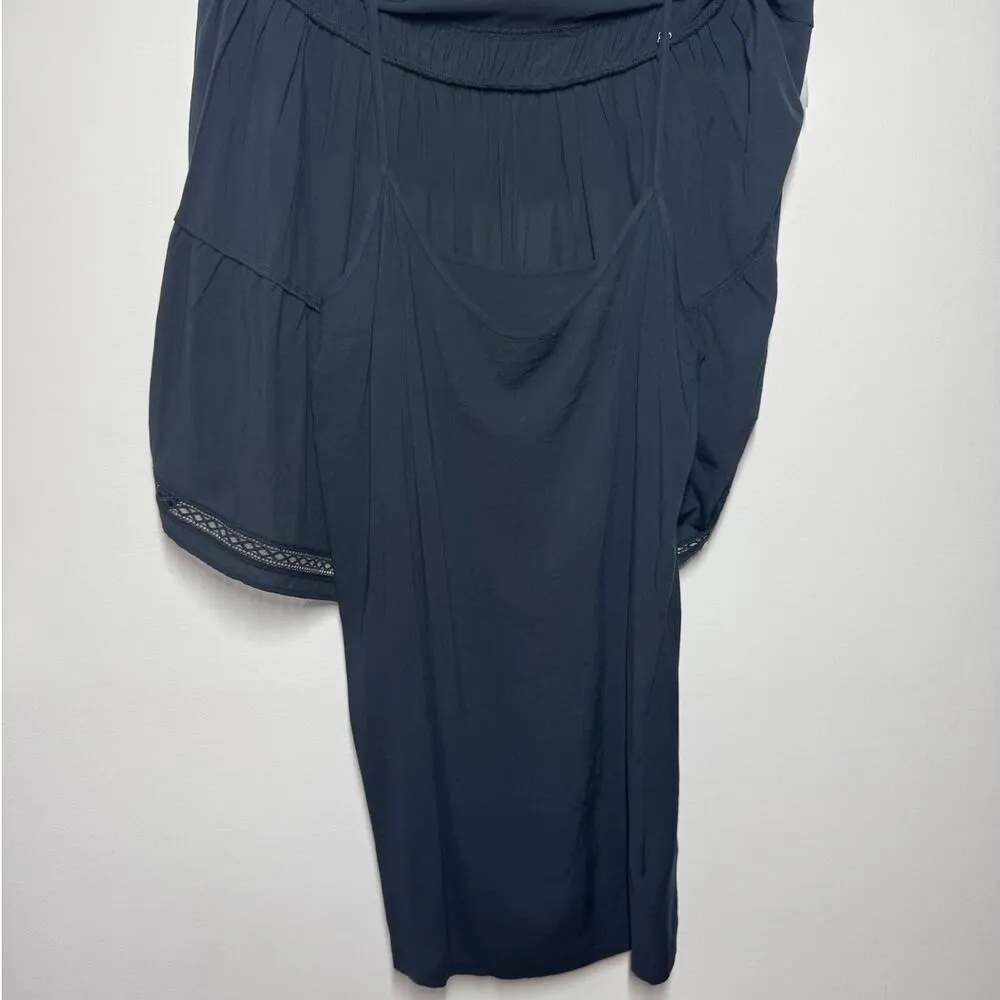 Lucky Brand Dress Women Size S Black Embroidery Boho Western Spring Mini Concert - Image 6