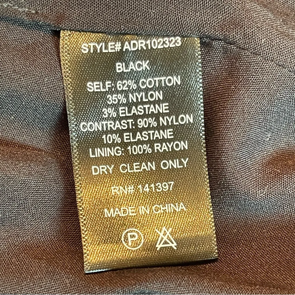 ASTR THE LABEL Sleeveless Contrast Bubble-Hem Midi Dress Black Sz Medium M - Image 13