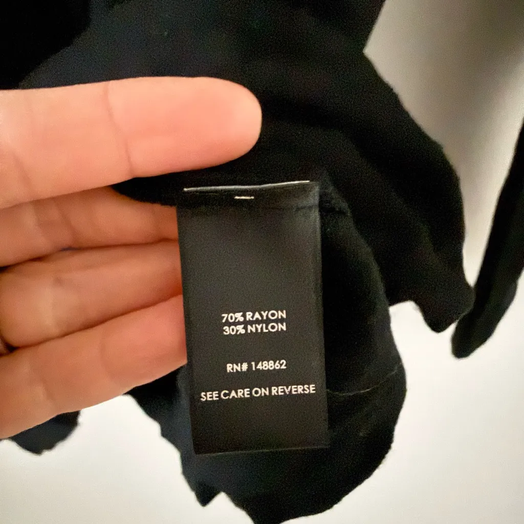 NWT Torrid Long Sleeve Crisscross Top Sweater in Black Size 2 or XXL - Image 7