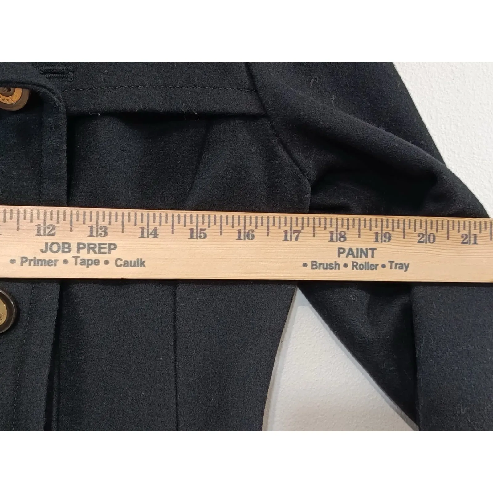 Express Women’s Coat Ruffle Belted Size Black Size XS - Image 5