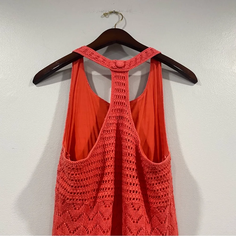 TRINA TURK - Crochet Racerback Mini Dress - Image 5