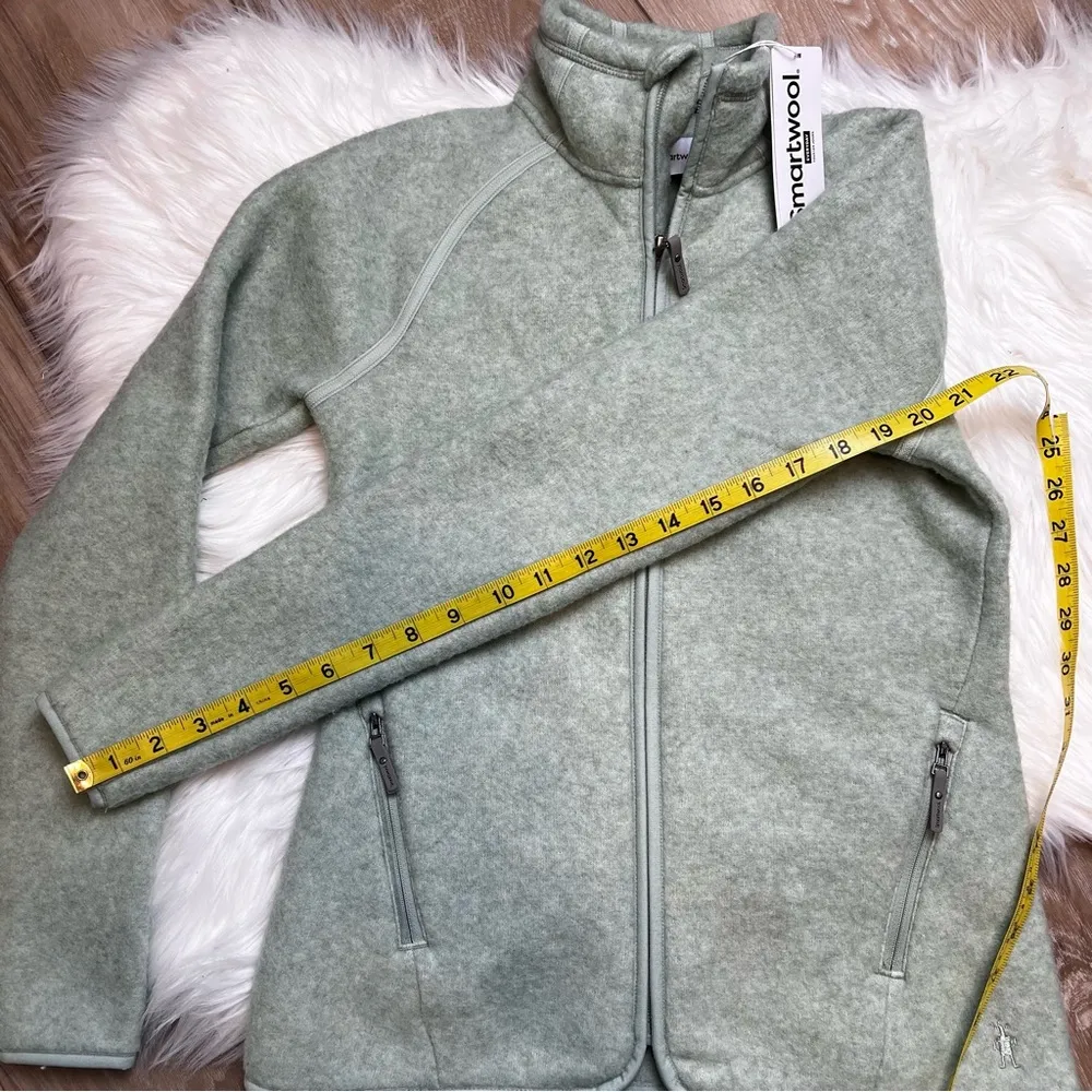 Smartwool Hudson Trail Fleece Full-Zip Jacket. Size XSmall. NWT - Image 14