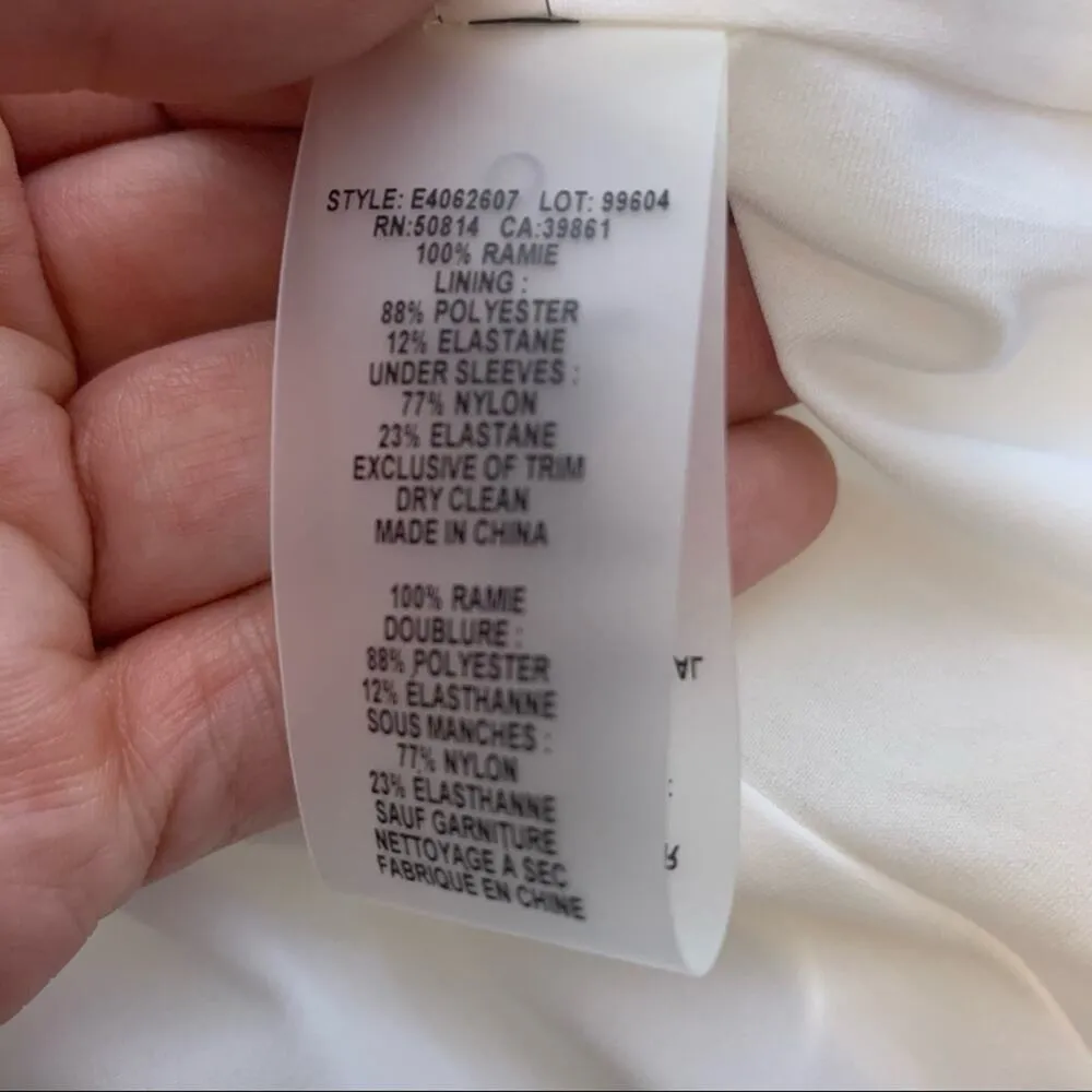 NWT Elie Tahari lace embroidered floral dress - Image 3