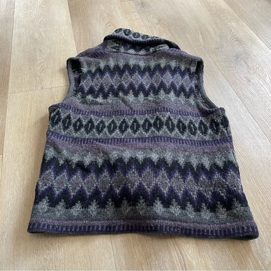 Vintage Ralph Lauren Wool Vest - Image 3