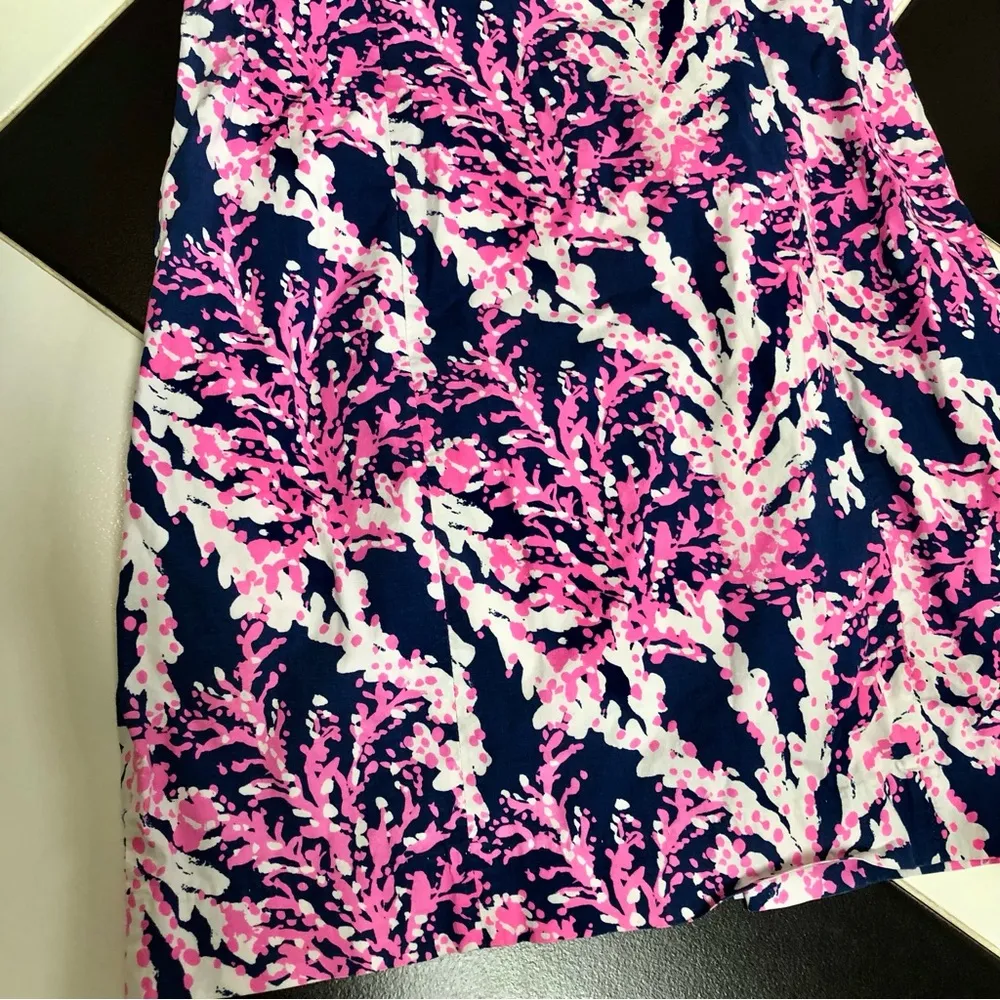 Fiesta Coral Reef AOP Sheath Dress Short Sleeve Beachy oversized - Image 8