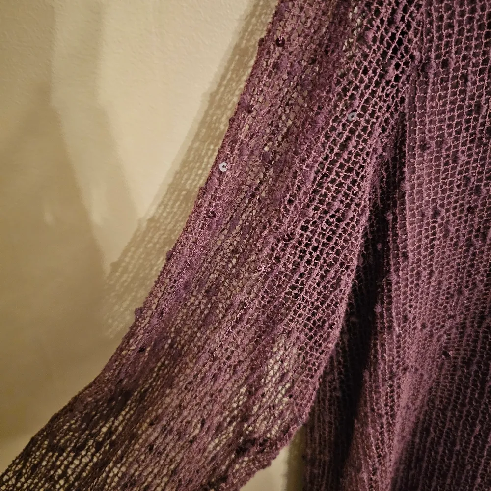 Indigo Soul  Mauve Boho Cottagecore Top - Image 2