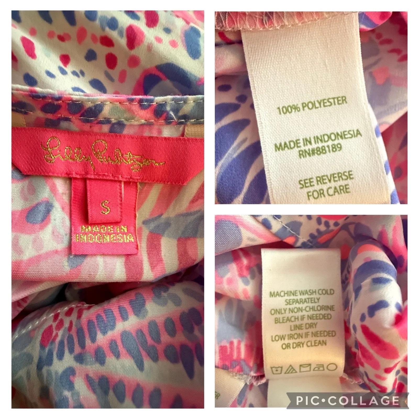 Lilly Pulitzer Zana Romper Shorts Dress Sleeveless Ruffle Tropical Size Small - Image 15