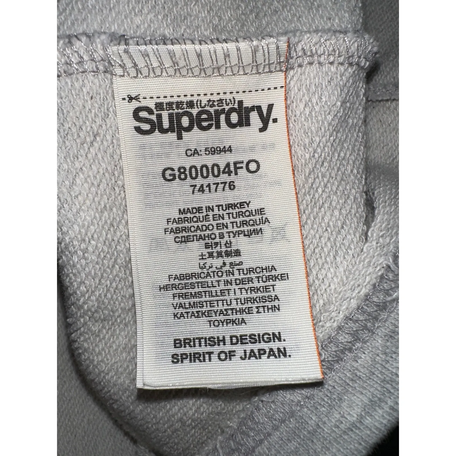 Superdry Athletic League Sleeveless Hoodie‎ Dress Drawstring Heather Gray - Image 11