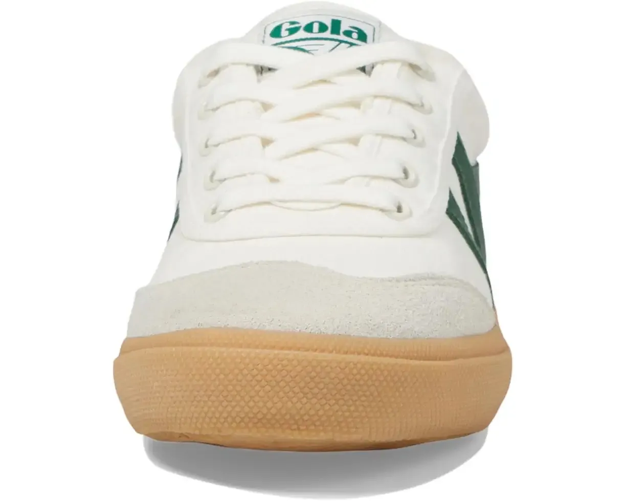 Gola Green and White Sneakers Size 8.5 - Image 7