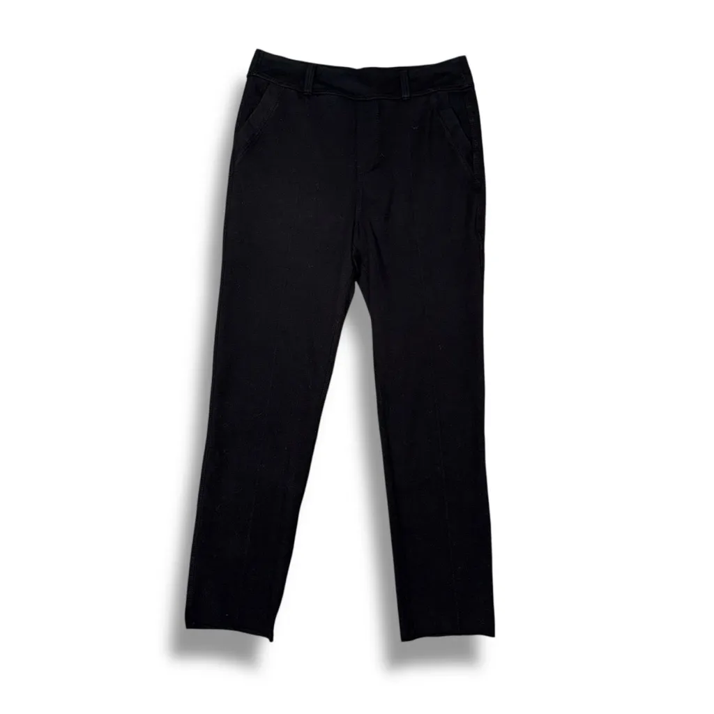 Frank &‎ Eileen Lab 600 Murphy Billion Dollar Pants Size Small Black Stretch - Image 4