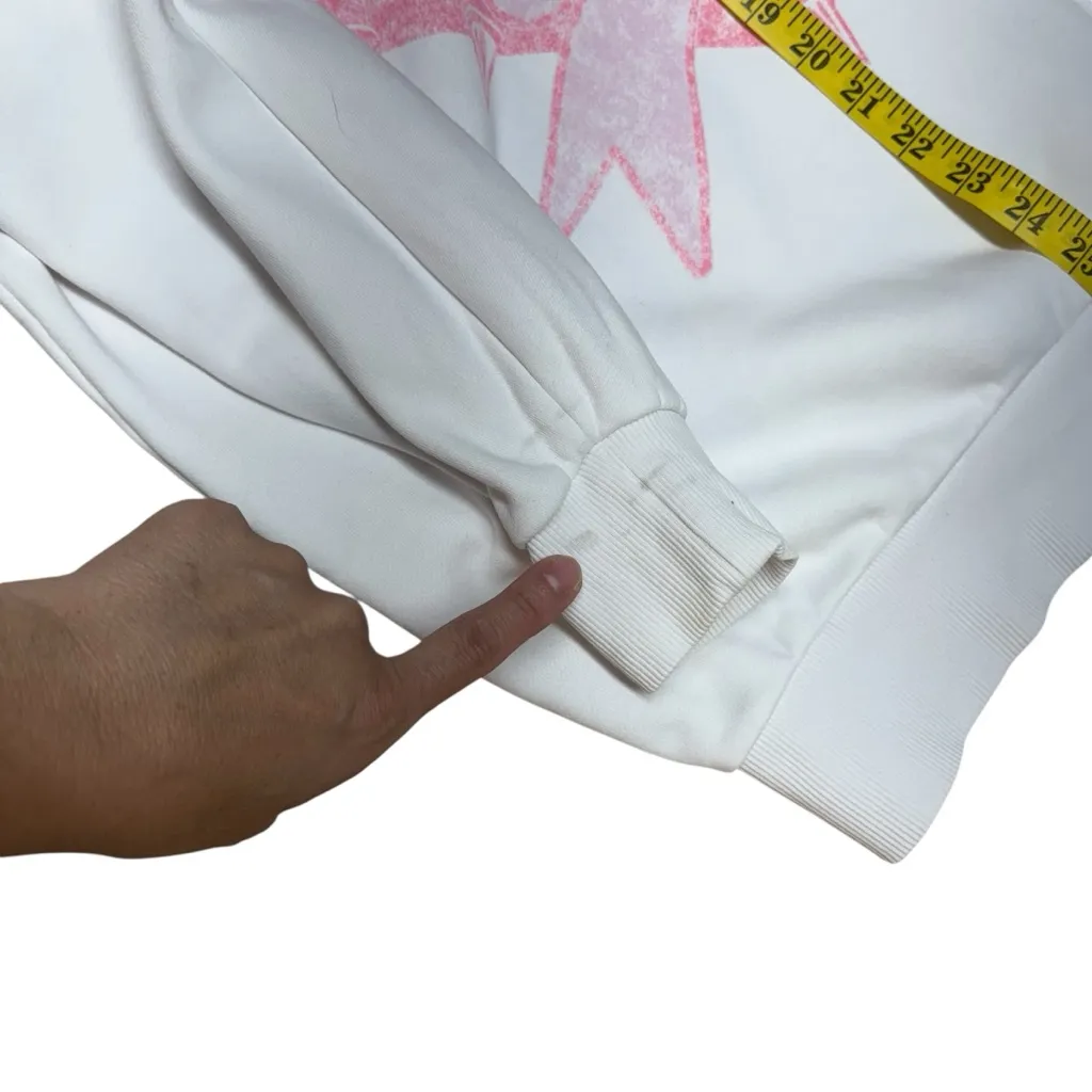 Nicki Minaj 2024 Gag City White Crewneck Pink Friday 2 World Tour Sweatshirt M - Image 15