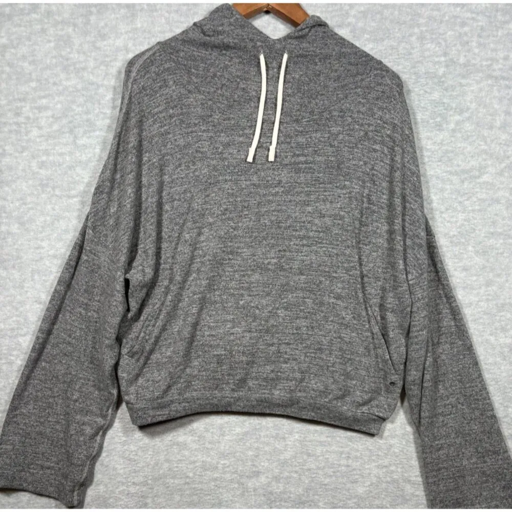 PrAna Women's Hoodie M Grey Pullover Soft Athleisure Active Wear - Image 1