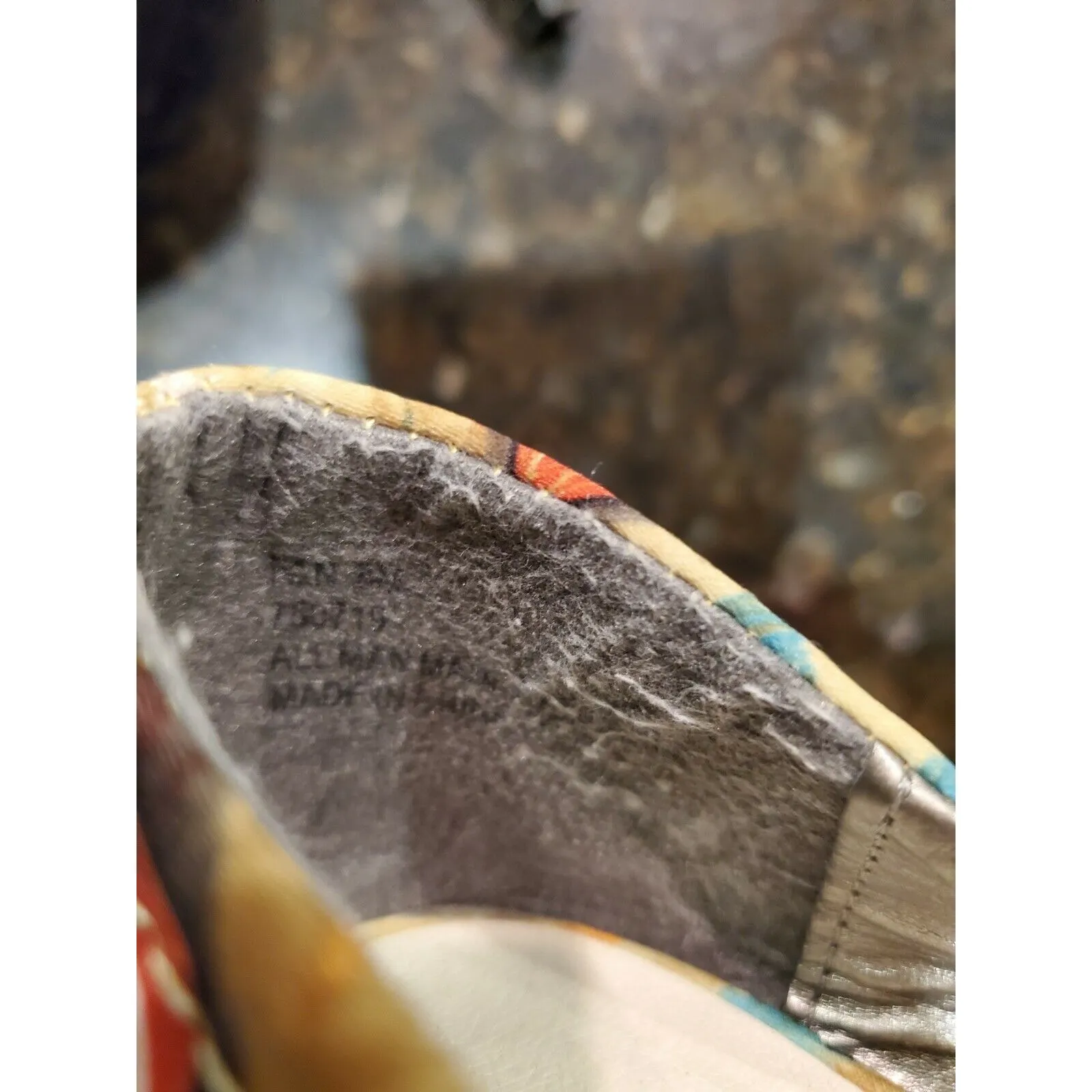 DOLCE by MOJO MOXY Women’s Red Peacock Open Toe Heels Shoes Size 7.5 - Image 10