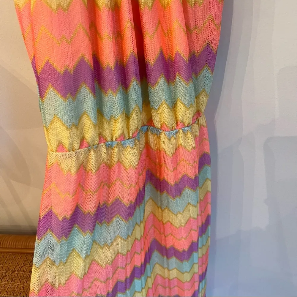 Lilly Pulitzer Inna Maxi Bright Multi-Color Knit Dress with Side Slits | XS - Image 12