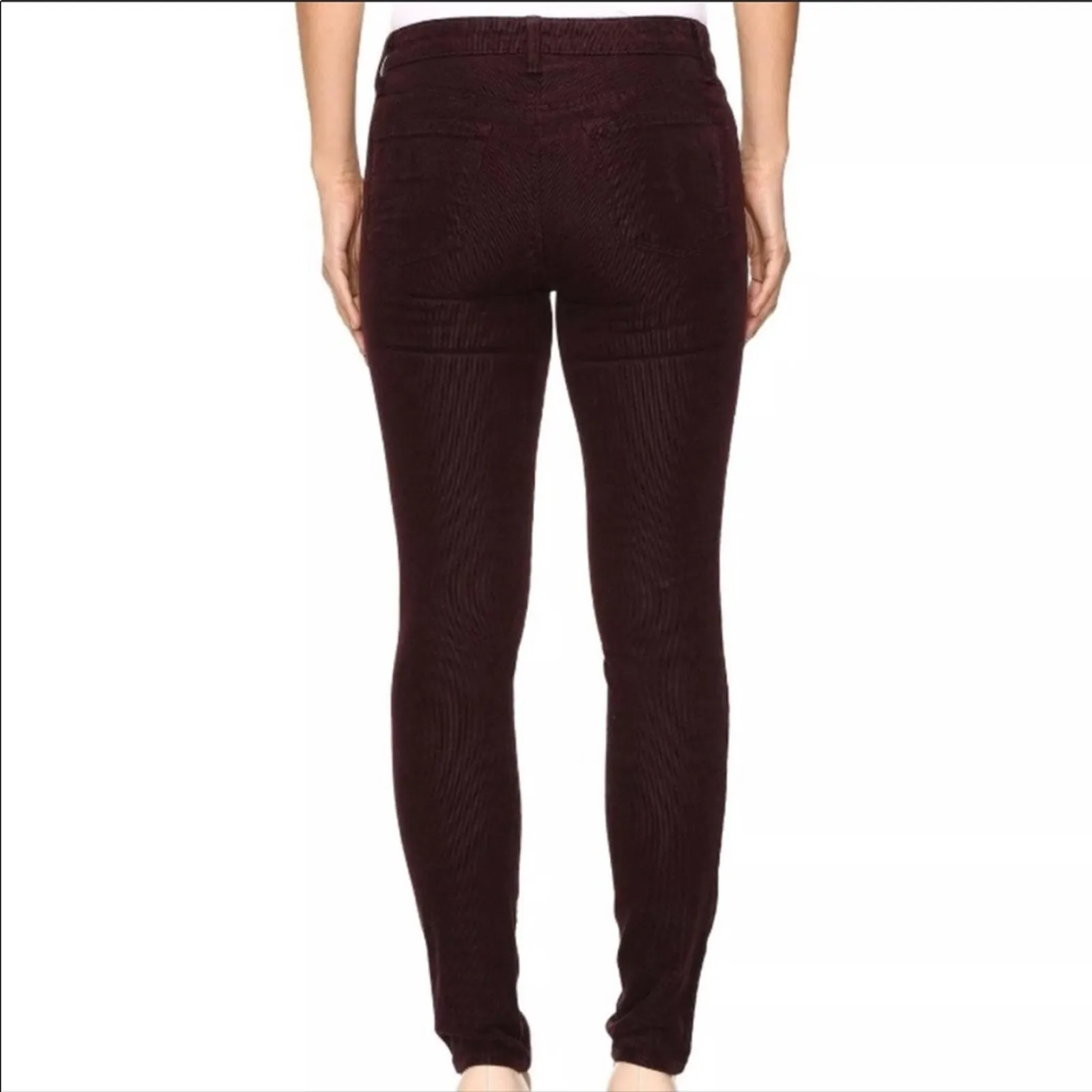 J brand corduroy skinny pants purple size 28 - Image 2