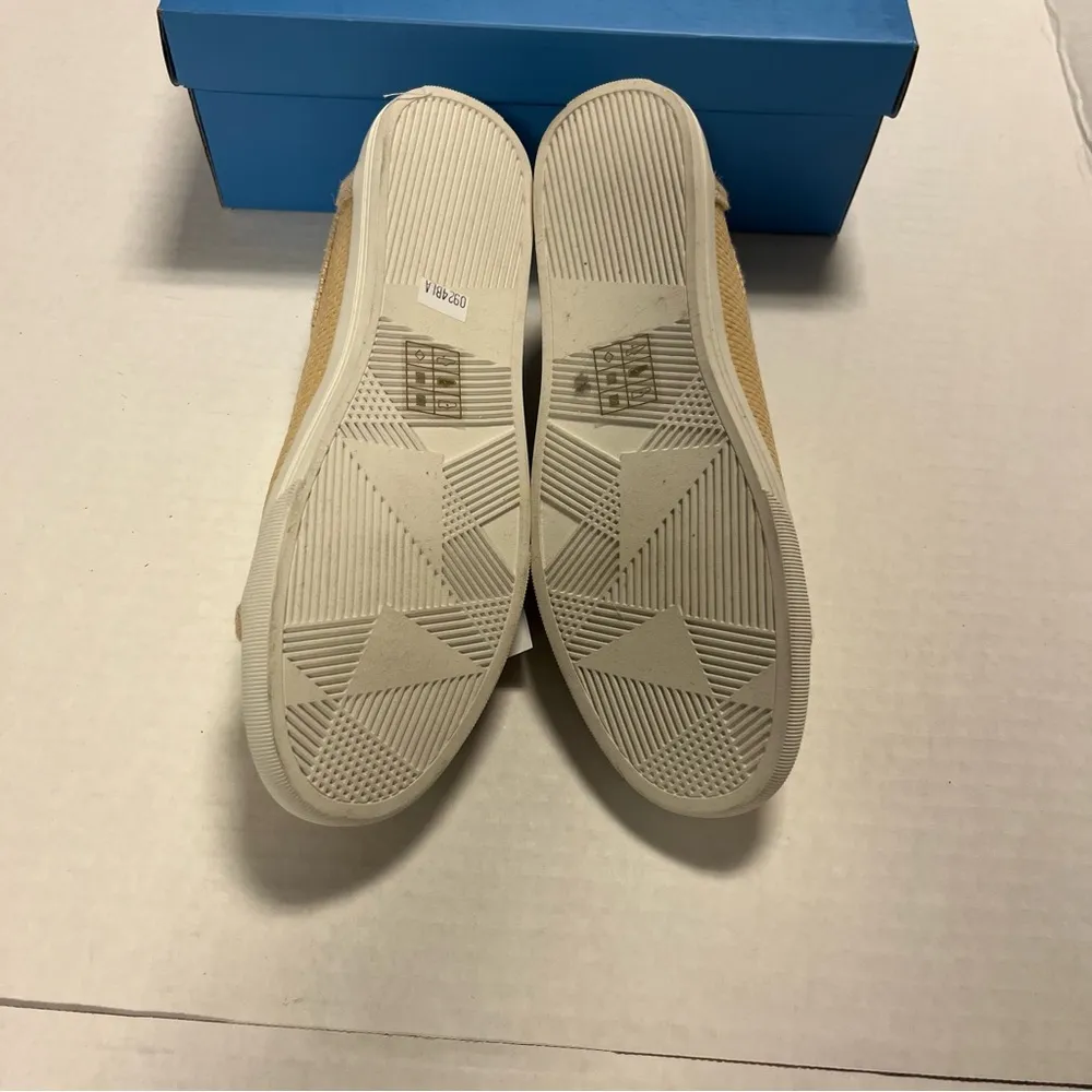 Jack Rogers Sneakers Lia Rope Sneaker in Tan Rattan Sz 8 NEW IN BOX NIB - Image 7