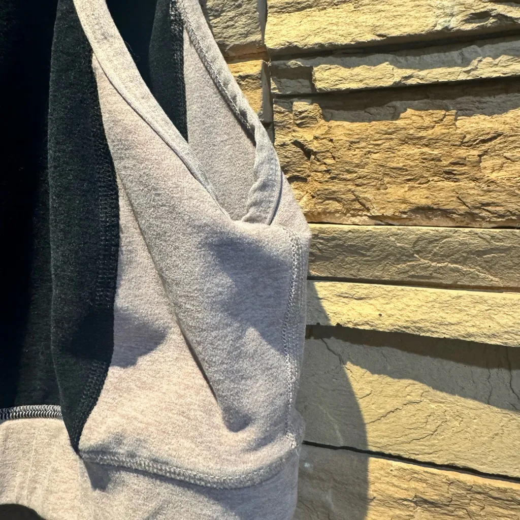 Beyond Yoga Space Dyed On Block Bra In Darkest Night Chai Colorblock Sz XL - Image 3