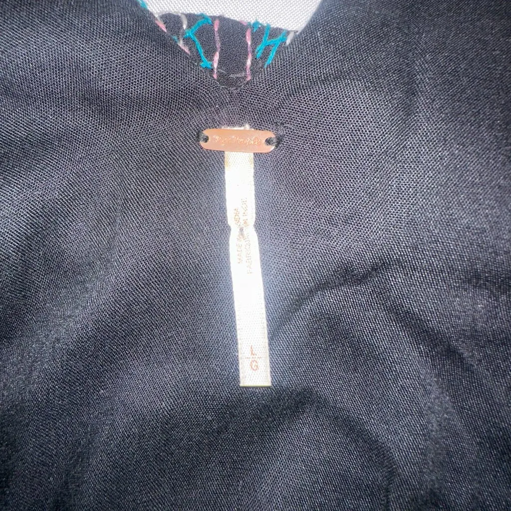 Free People - Lg These Eyes Together One Shoulder Embroidery Asymmetrical - Image 10