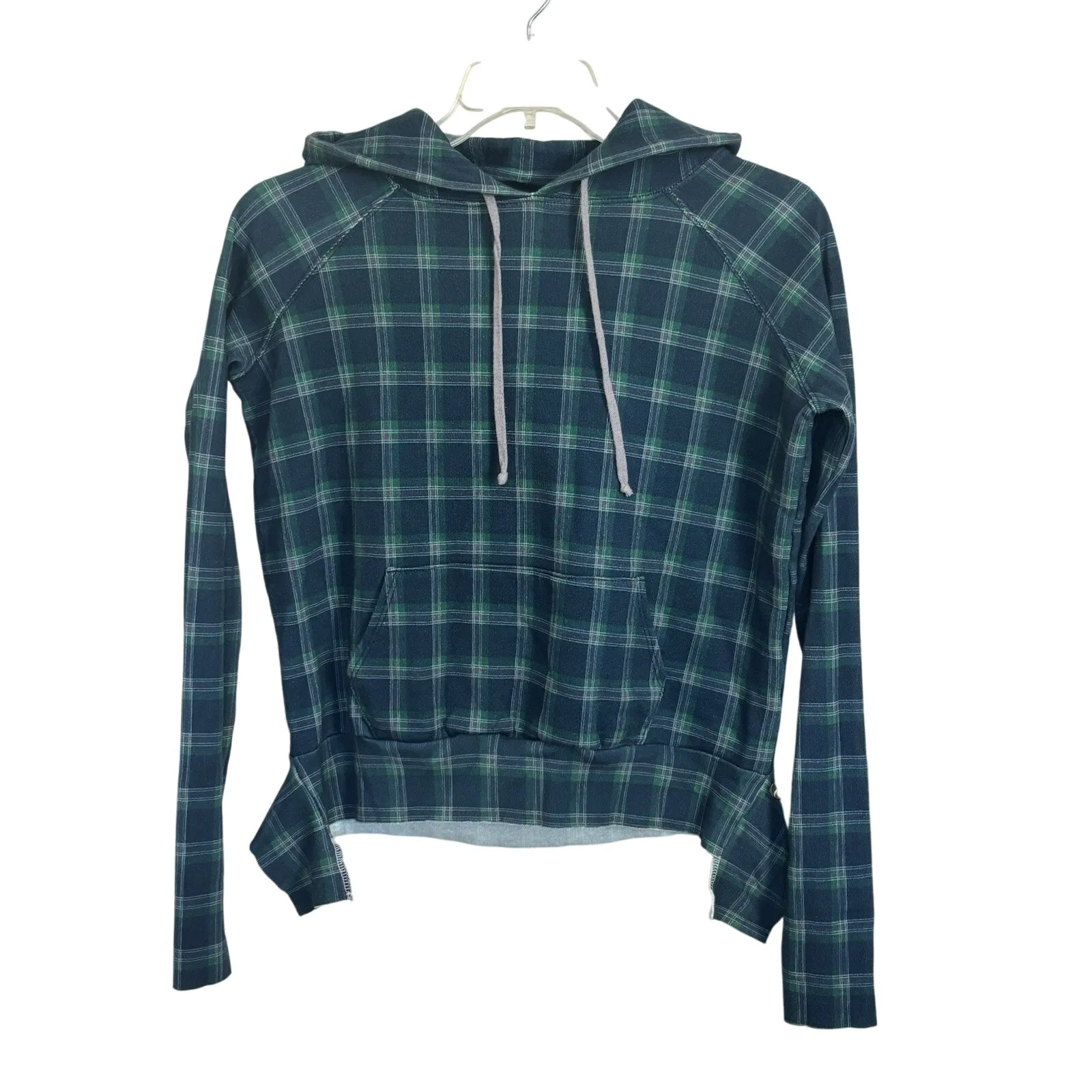 Frank & Eileen Tee Lab Limited Edition Plaid Hoodie Sweatshirt Sz Medium Grunge - Image 2