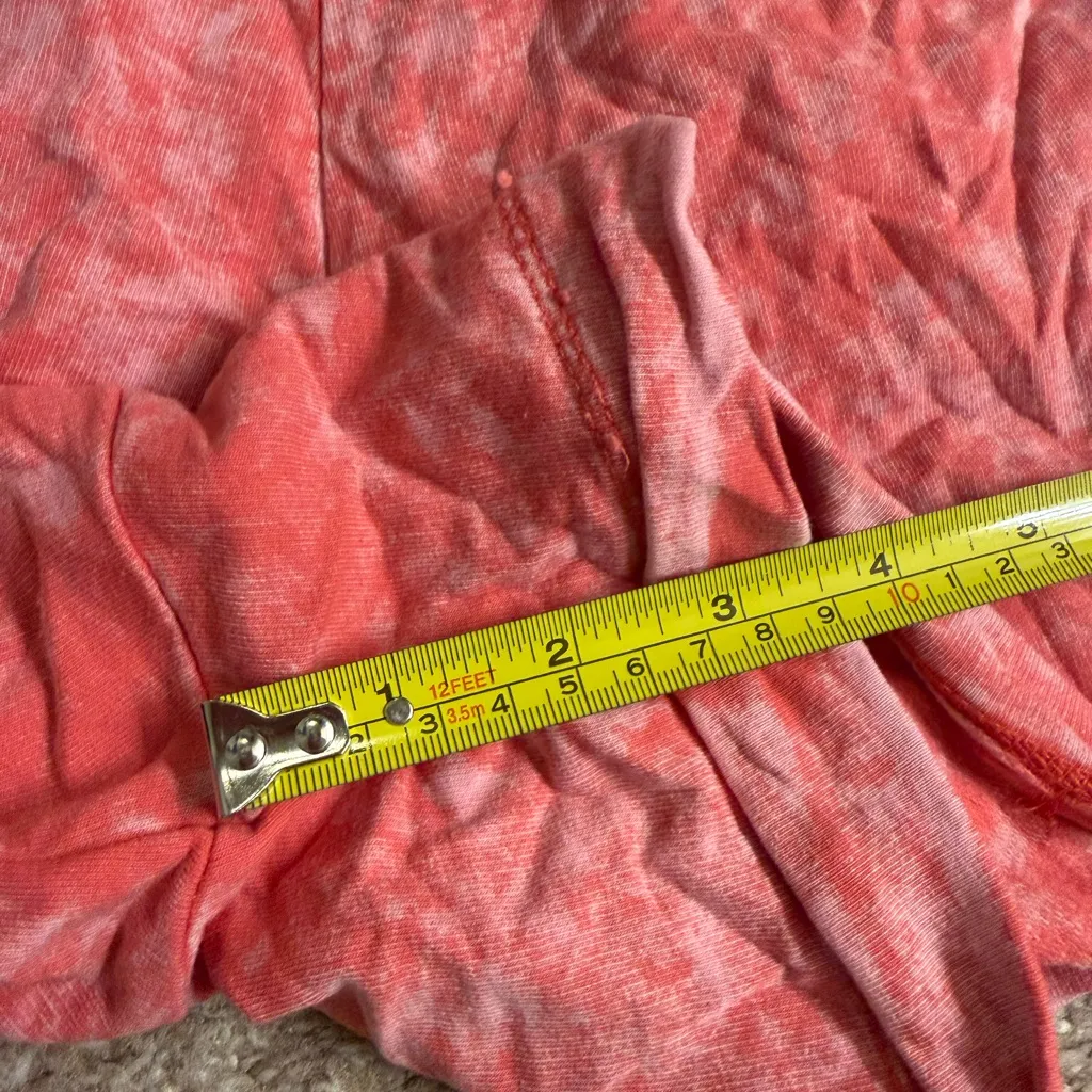 Torrid Pink Acid Wash Vintage Everyday Fleece Active Shorts - size 1 - Image 6