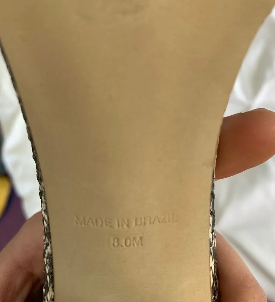 Steve Madden Snakeskin Heels - Image 4