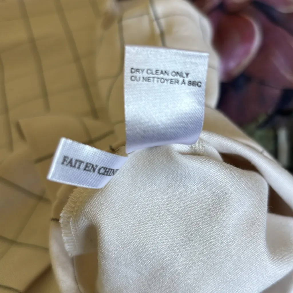 Amanda + Chelsea Windowpane Check Sleeveless Top  White Black Grid Ponte Size 1x - Image 4