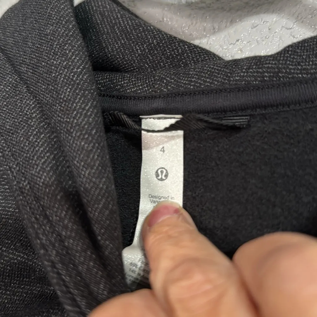 Lululemon Loungeful Cropped Hoodie *Spark - Image 5