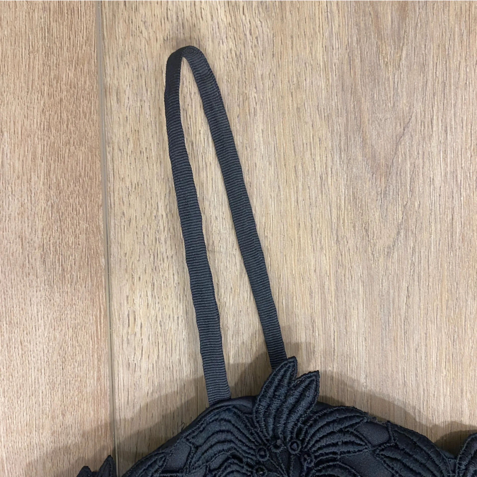 🌟HELEN MORLEY🌟 STRAPLESS BLACK LACE EVENING GOWN MAXI DRESS SZ 10 - Image 4