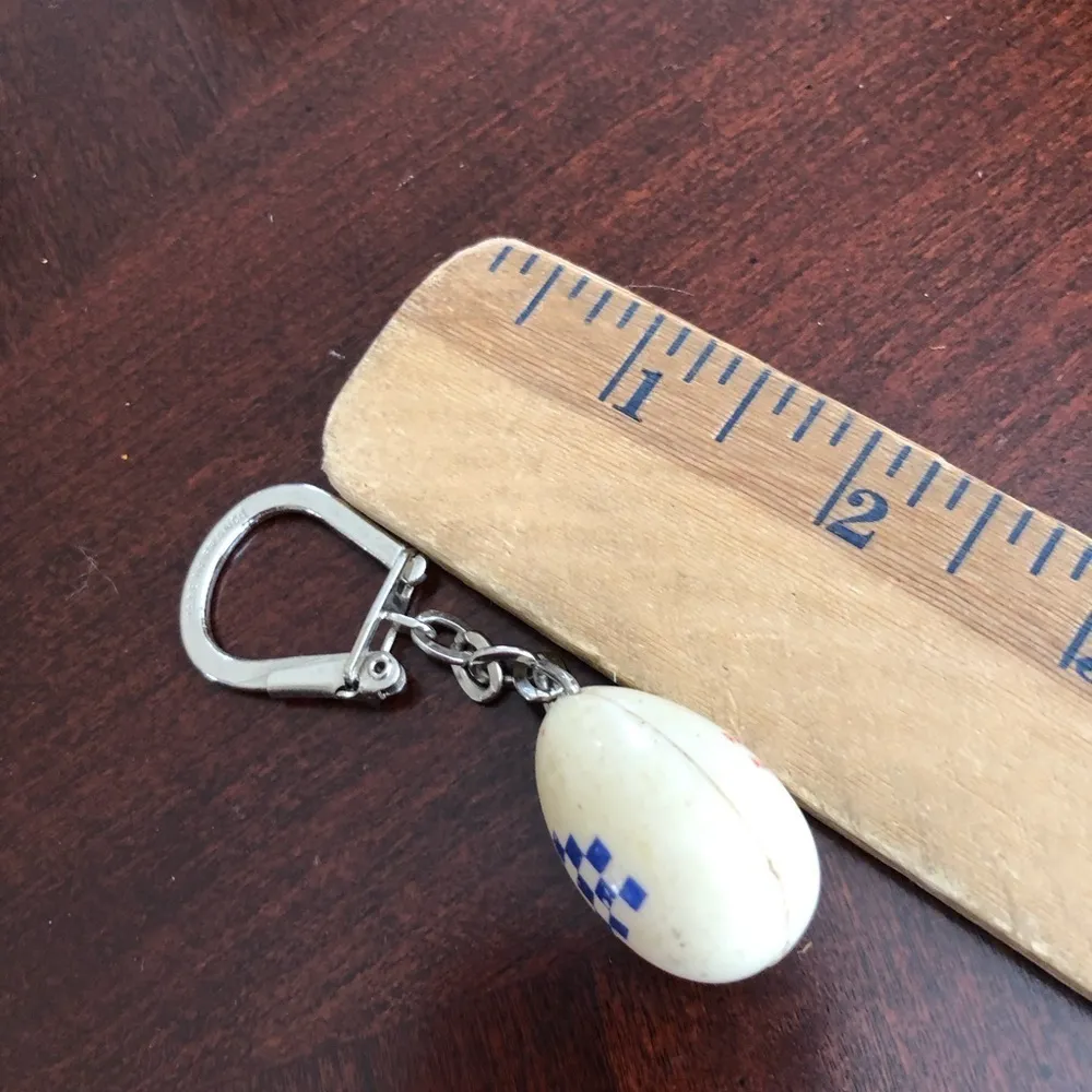 Vintage France Keychain Red - Image 2