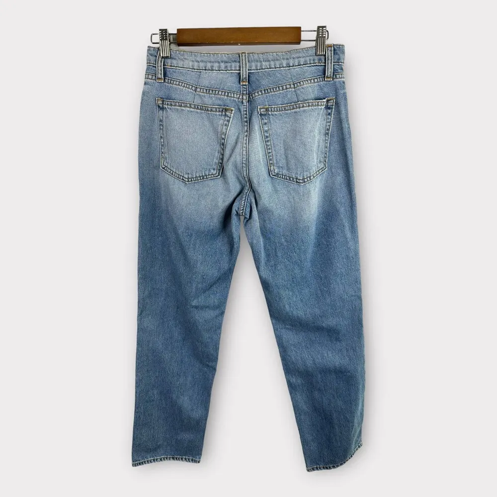 Ramy Brook Womens size 26 Rosie Distressed Boyfriend Embroidered Jeans - Image 3