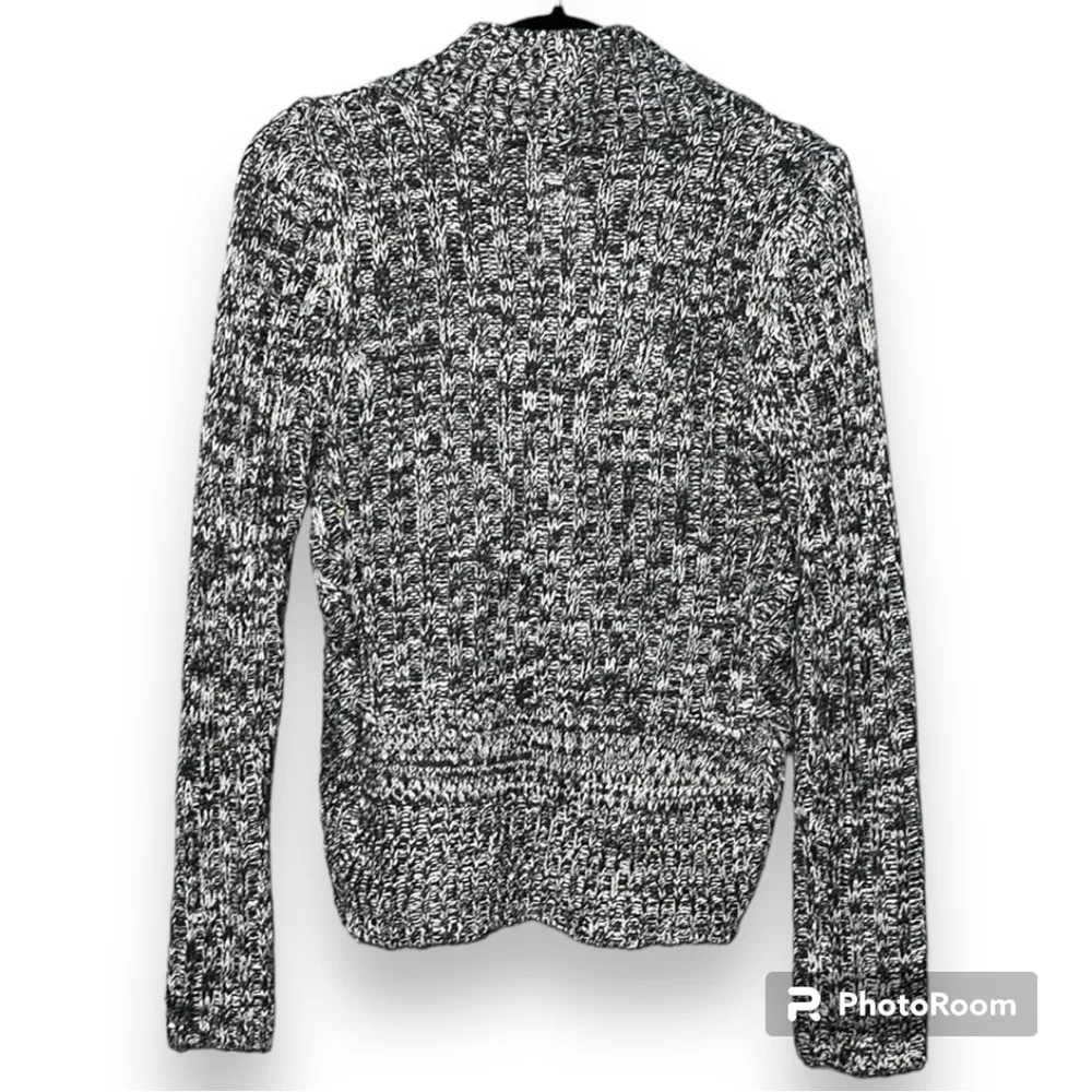 Rue21 size small grey one button cocoon cardigan long sleeve scooped side design - Image 10