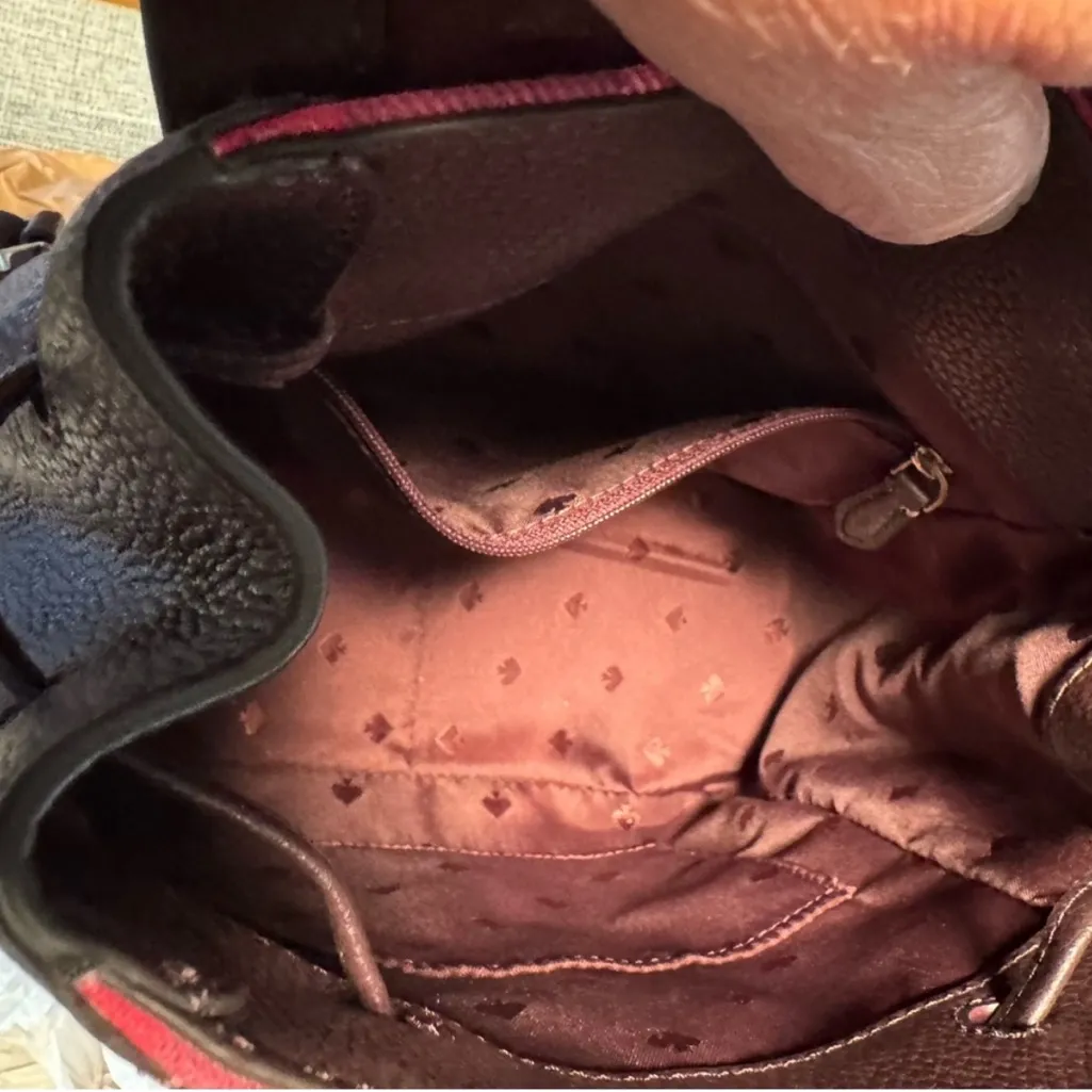 Kate ♠️ Spade New York leila medium flap backpack EUC♠️ - Image 13