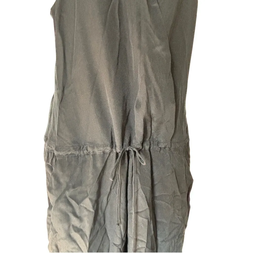 Rory Beca Black 100% Silk Halter Jumpsuit Sz S Minimalist Natural‎ Fibers Chic - Image 4