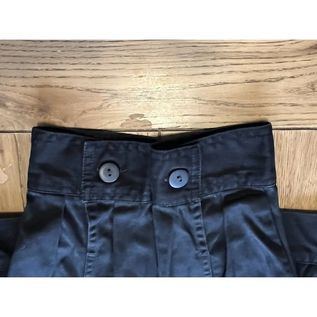 Breckenridge Black Embroidered Hawaiian Cocktail Drinks‎ Jean Jacket Petite Med - Image 11