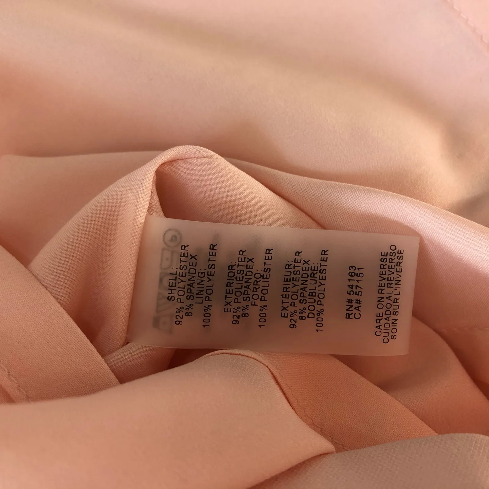 Tommy‎ Hilfiger Womens Mini Skirt Size 8 Salmon Pink Single Pleat Pull On NWT - Image 11