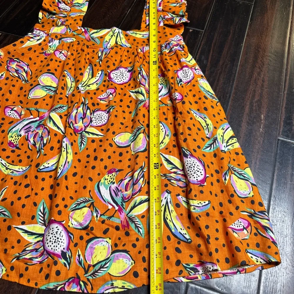 Fruit print dress oversized babydoll casual day dress super cute! Summer - Image 3