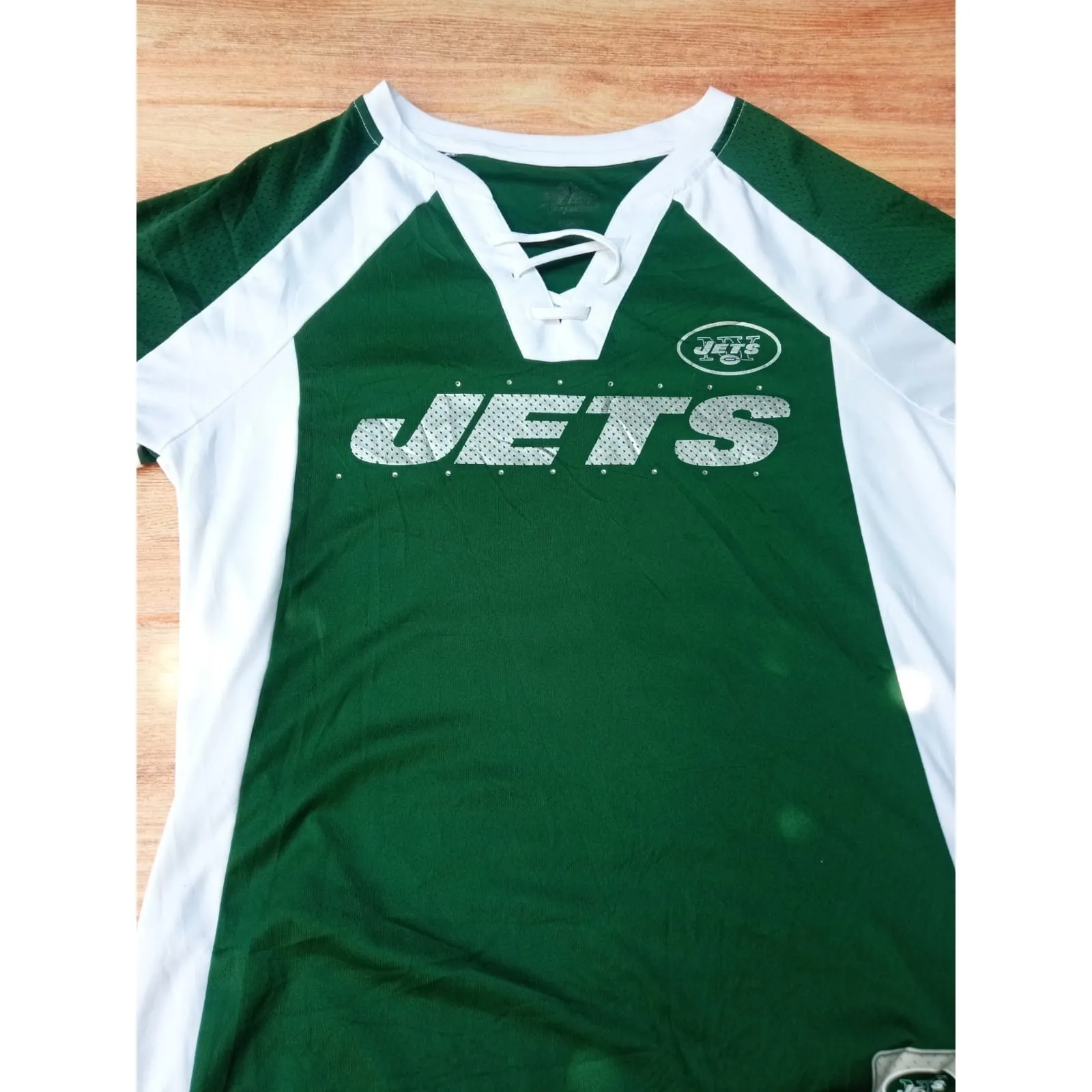 Majestic Women’s Jersey- New York Jets Green Size Small EUC - Image 3