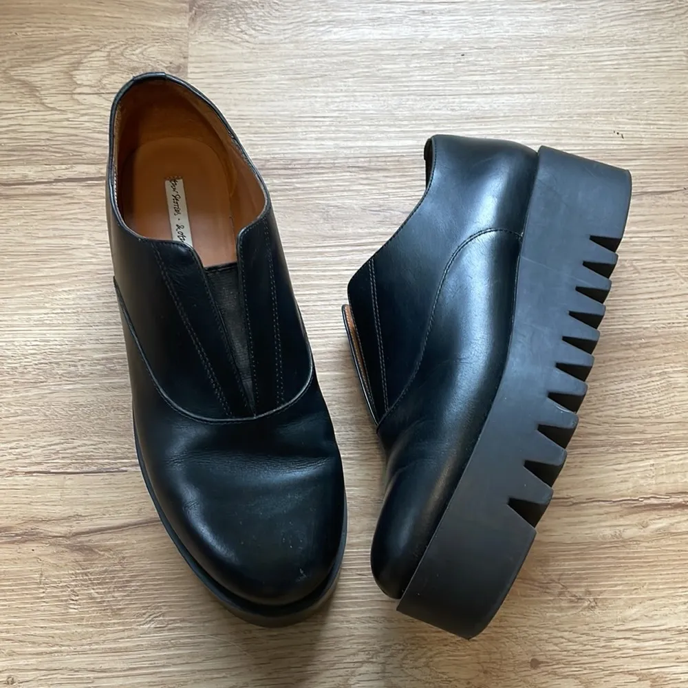 & Other Stories Black Platform Derby Shoes (6.5) - Image 11