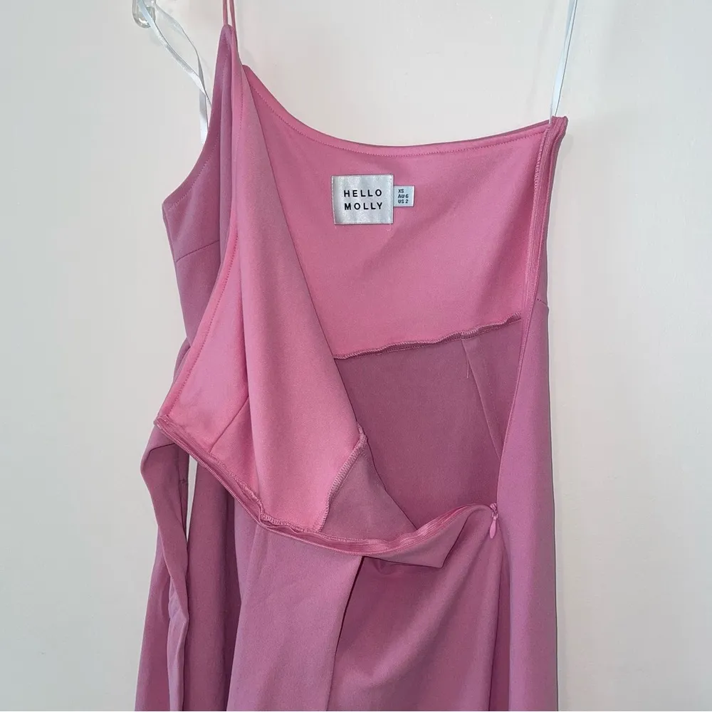 Hello Molly Not Like Other Girls Midi Dress Bubblegum Pink Size XS - Image 8